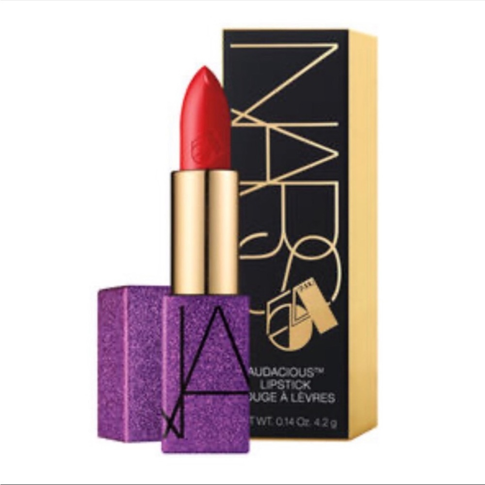 NARS Studio 54 Audacious Lipstick, Carmen shade.